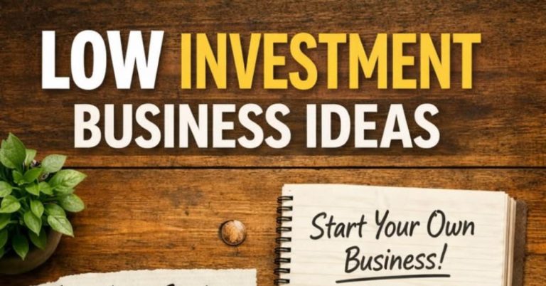 best business ideas with low investment for beginners